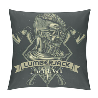 Personality  T-shirt Or Poster Design Pillow Covers