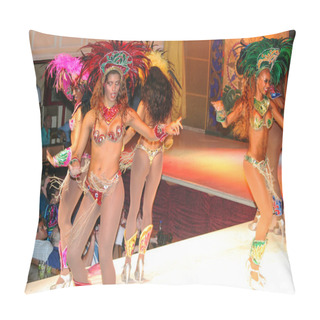 Personality  Crazy Carnival In Rio De Janeiro Pillow Covers