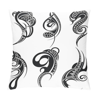 Personality  Tattoo Elements Set Pillow Covers