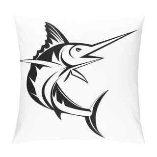 Personality  Marlin Fish Pillow Covers