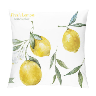 Personality  Lemon Pattern Pillow Covers