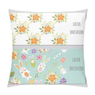 Personality  Set Of Easter Banners Pillow Covers