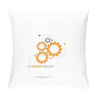 Personality  Gears Symbol Vector Pillow Covers