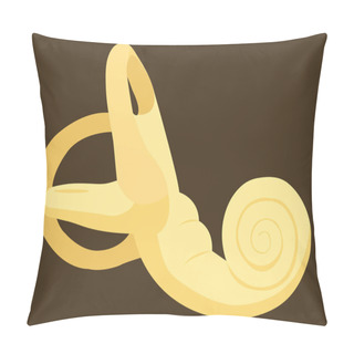 Personality  Cochlea Ear Ossicle Pillow Covers