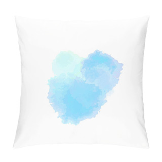 Personality  Vector Soft Watercolor Splash Stain Background Pillow Covers
