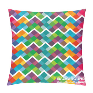 Personality  Colorful Background Wallpaper Theme Pillow Covers