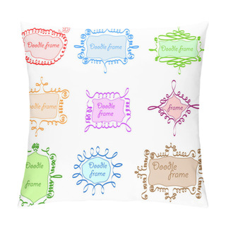 Personality  Abstract Doodle Frames Pillow Covers