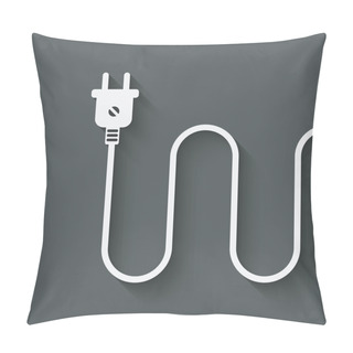 Personality  Electric Wire With Plug Pillow Covers