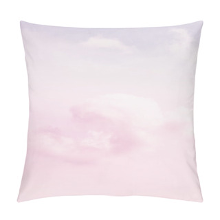 Personality  Fragment Of Pink Cloud And Sky Pillow Covers