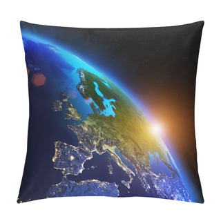 Personality  World Geography Pillow Covers
