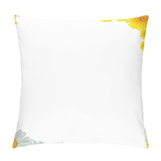 Personality  Flowers Frame Pillow Covers