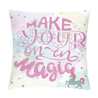 Personality  Make Your On In Magic Hand Drawn Print Pillow Covers