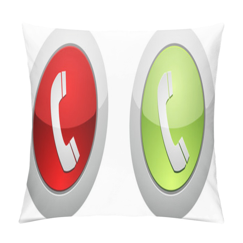 Personality  Coloured phone vector icons pillow covers