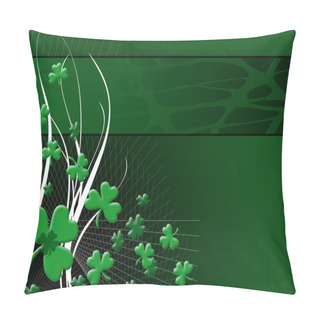 Personality  St Patrick Day Background Pillow Covers