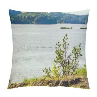 Personality  Big Lake Ladoga In The Republic Karelia Pillow Covers