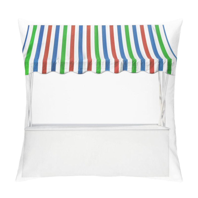 Personality  Market Stand With Colorful Tent Pillow Covers