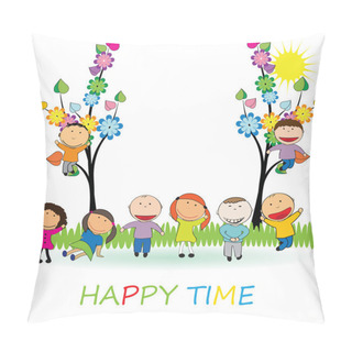 Personality  Happy Time Pillow Covers