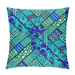 Personality  Seamless Pattern With Geometric Elements. Pillow Covers