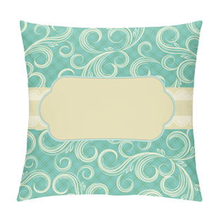 Personality  Ornate Floral Background. Cover Design. Pillow Covers