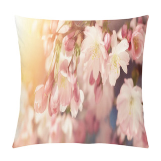 Personality  Cherry Blossoms In Retro-styled Colors Pillow Covers