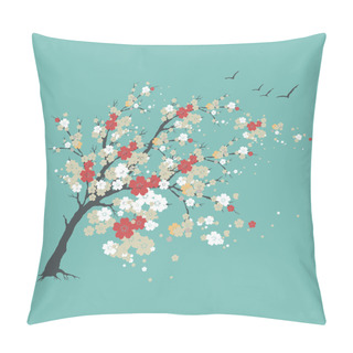 Personality  Cherry Tree Pillow Covers