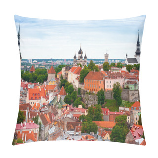 Personality  Tallinn From Above, Estonia Pillow Covers