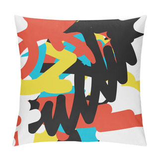 Personality  Abstract Shapes Seamless Pattern Pillow Covers