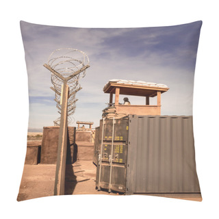Personality  Military Camp Somewhere In The World Pillow Covers