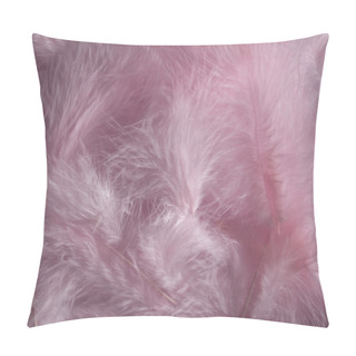 Personality  Pink Feathers Pillow Covers