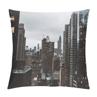 Personality  View Of New York City, USA Pillow Covers