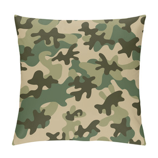 Personality  Camouflage Seamless Pattern Pillow Covers