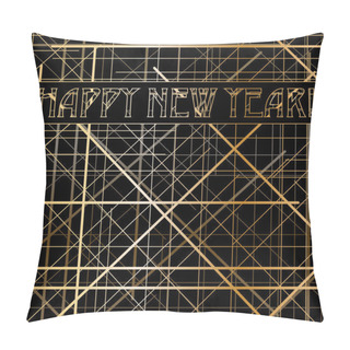 Personality  Abstract Pattern For The Frame Invitations, Cards In Art Deco Stile Pillow Covers