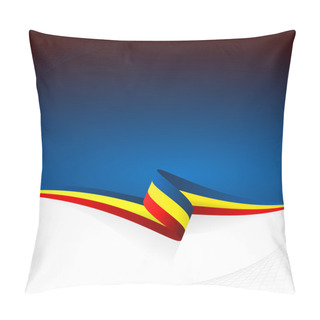 Personality  Blue Yellow Red Pillow Covers