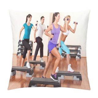 Personality  Step Aerobics With Dumbbells Pillow Covers