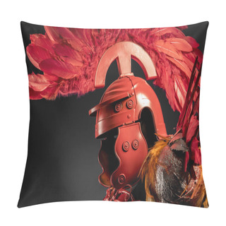 Personality  Red Armor For Women Pillow Covers