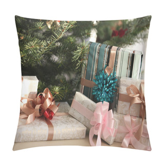 Personality  Holiday Background Pillow Covers