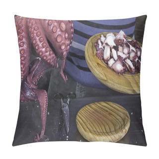 Personality  Cooking Octopus Pillow Covers