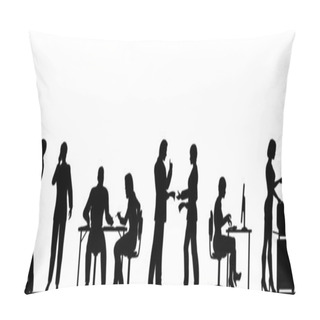 Personality  Busy Office Pillow Covers