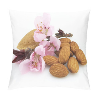 Personality  Almonds With Flowers Pillow Covers