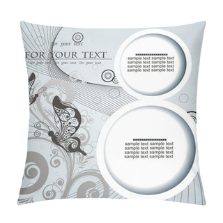 Personality  8 March, Vector Illustration Pillow Covers