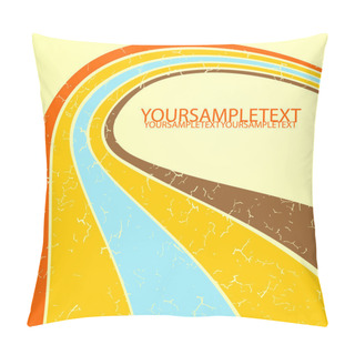 Personality  Retro Background Pillow Covers