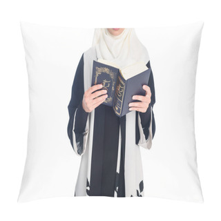 Personality  Muslim Woman Reading Quran Pillow Covers