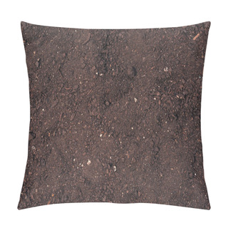 Personality  Potting Soil Top View Texture Pillow Covers
