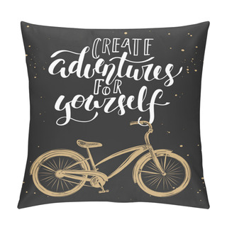 Personality  Vector Card With Hand Drawn Unique Typography Design Element  Pillow Covers