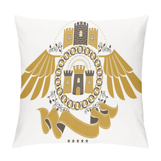 Personality  Heraldic Coat Of Arms Pillow Covers