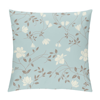 Personality  Light Floral Vintage Seamless Pattern For Retro Wallpapers Pillow Covers