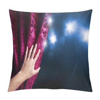 Personality  Theater Curtain With Dramatic Lighting Pillow Covers