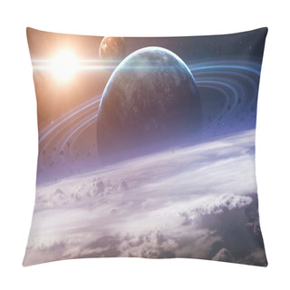 Personality  Infinite Space Background With Nebulas And Stars. This Image Elements Furnished By NASA Pillow Covers