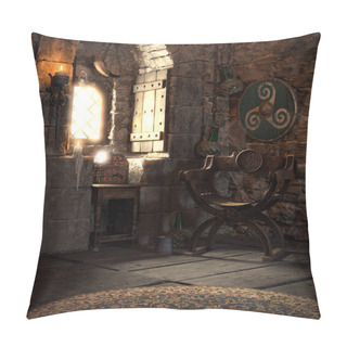 Personality  Medieval Inn Common Room Pillow Covers