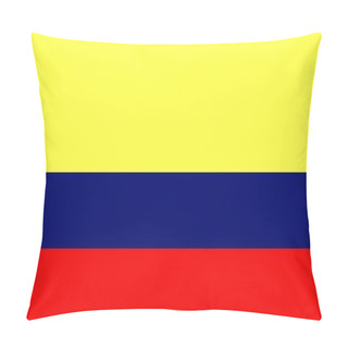 Personality  Colombia Flag Pillow Covers